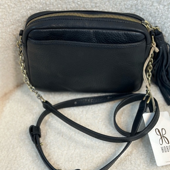 HOBO - Renny Small Crossbody Bag Purse Leather Leopard Adjustable NWT - Picture 2 of 13